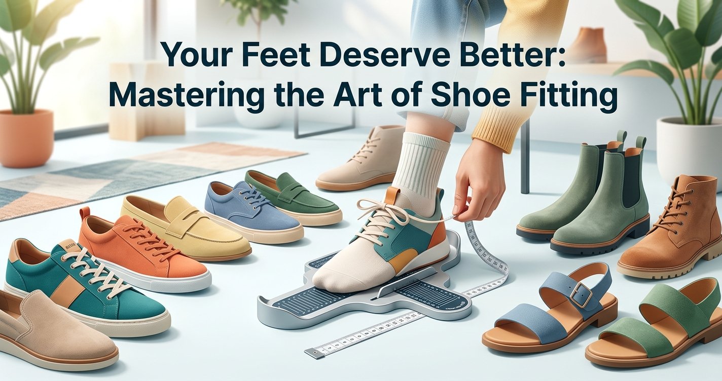 Your Feet Deserve Better: Mastering the Art of Shoe Fitting