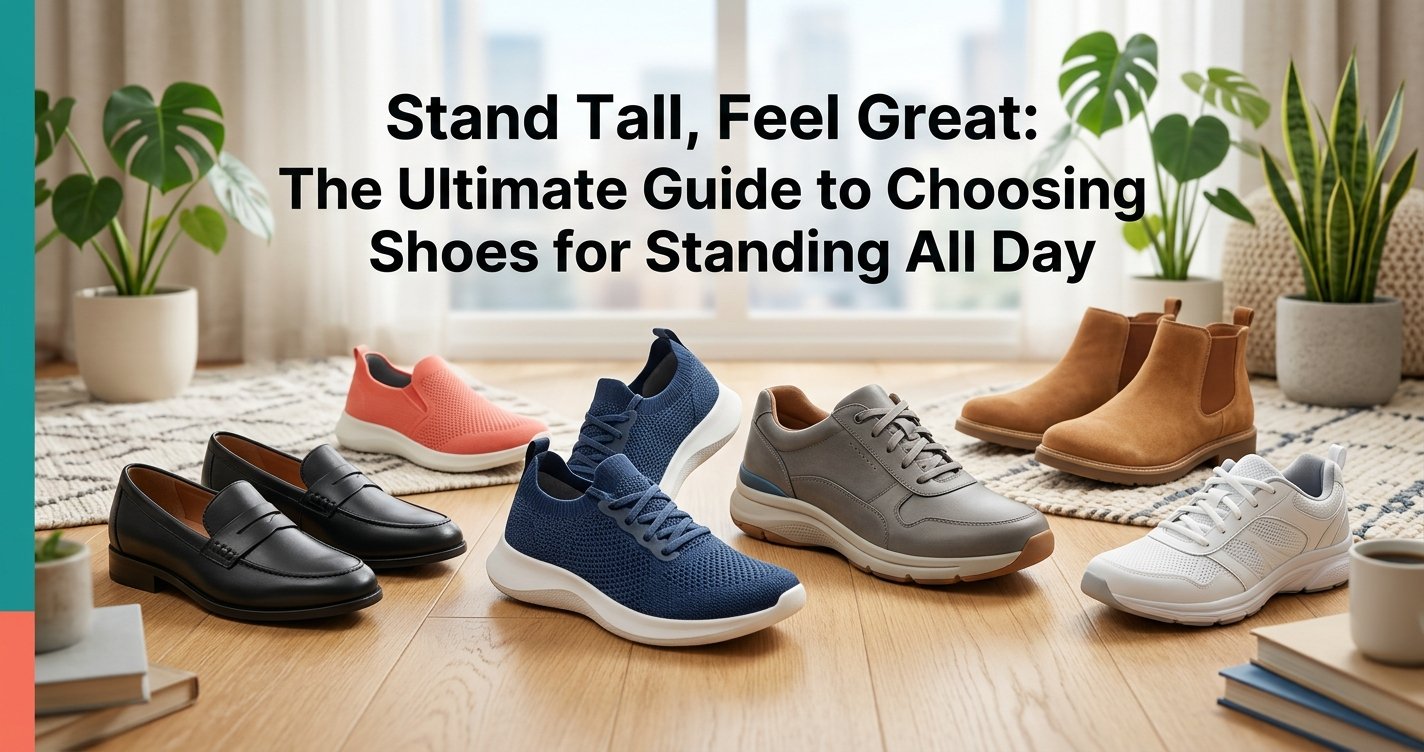 Stand Tall, Feel Great: The Ultimate Guide to Choosing Shoes for Standing All Day