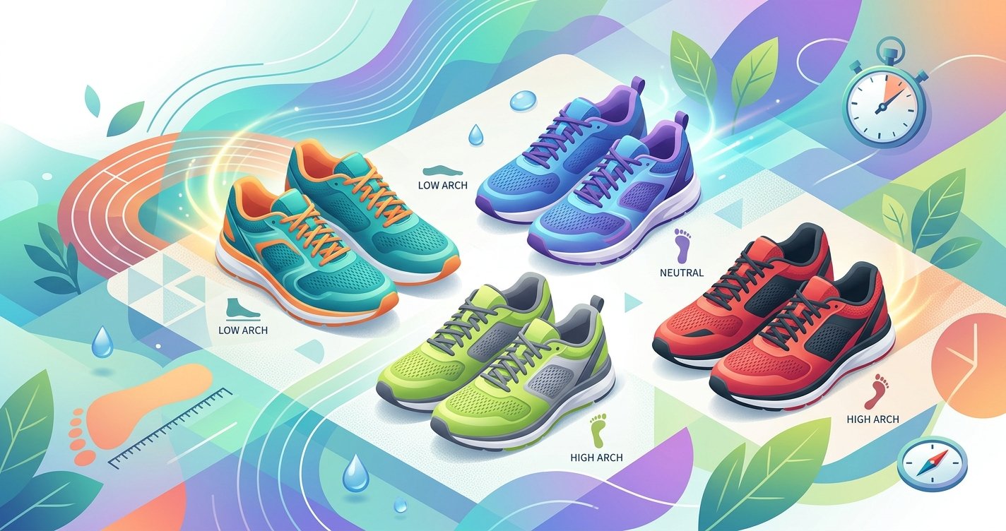 Unlock Your Best Run: The Ultimate Guide to Choosing Running Shoes for Your Foot Type