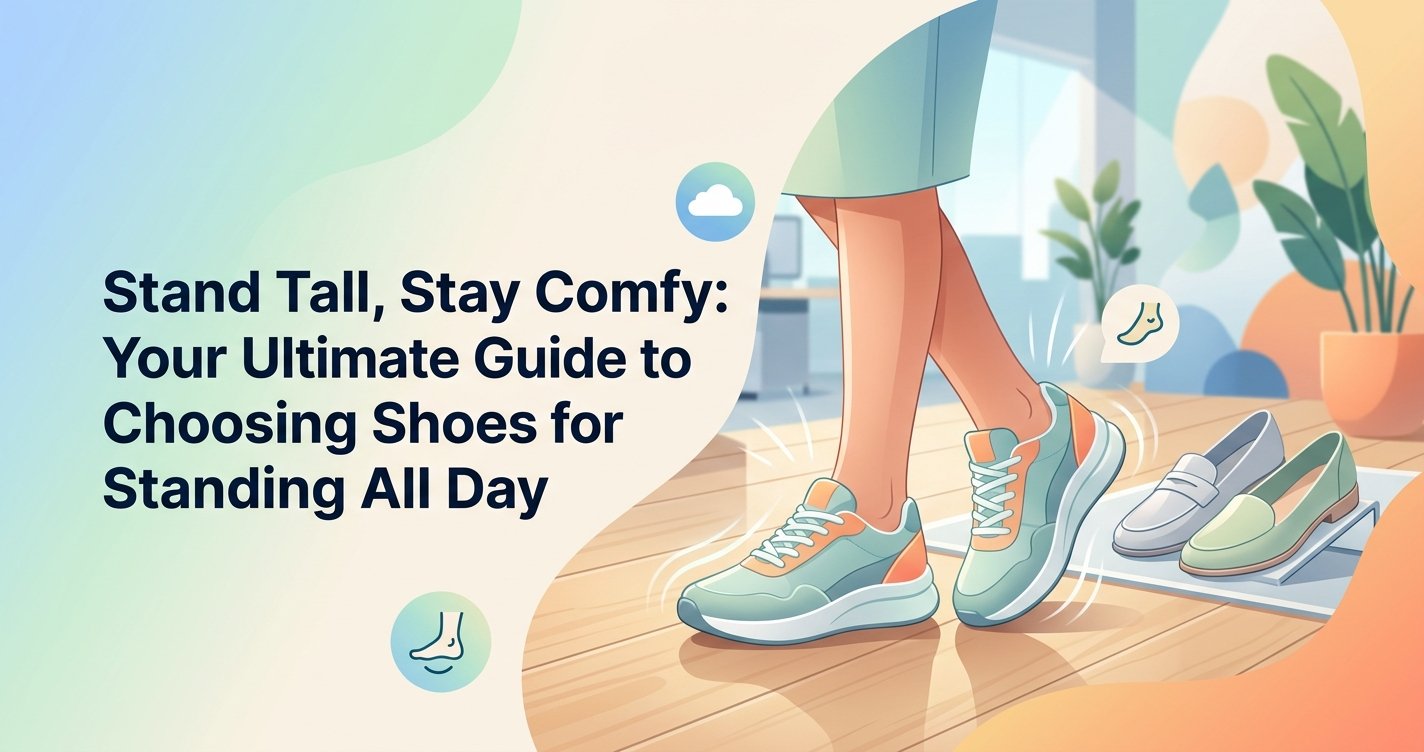 Stand Tall, Stay Comfy: Your Ultimate Guide to Choosing Shoes for Standing All Day