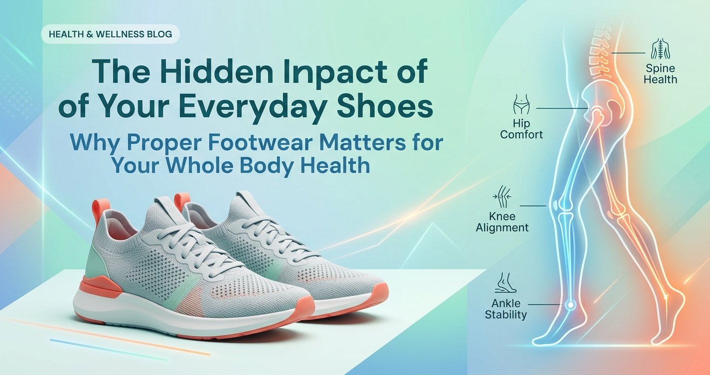 The Hidden Impact of Your Everyday Shoes: Why Proper Footwear Matters for Your Whole Body Health