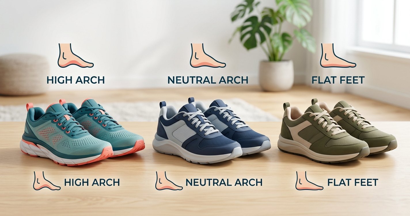 Step Up Your Comfort: A Guide to Choosing the Right Shoes for Your Foot Arch Type