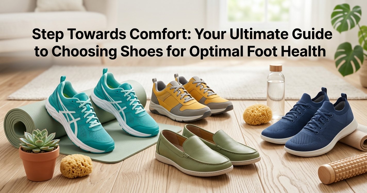 Step Towards Comfort: Your Ultimate Guide to Choosing Shoes for Optimal Foot Health