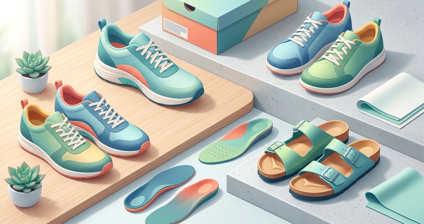 Step into Comfort: Your Ultimate Guide to Choosing Shoes for Plantar Fasciitis, Bunions, and Flat Feet