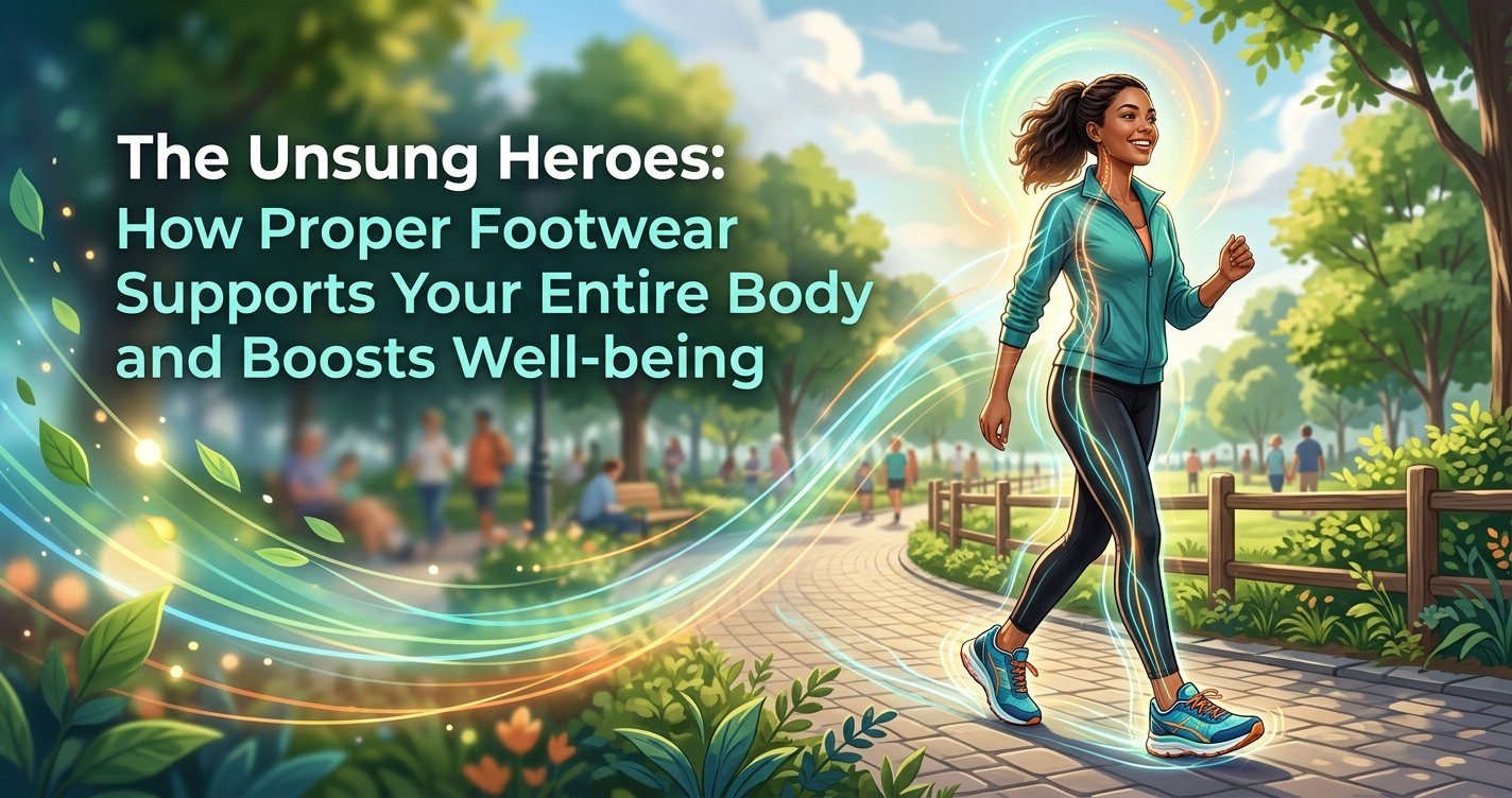The Unsung Heroes: How Proper Footwear Supports Your Entire Body and Boosts Well-being