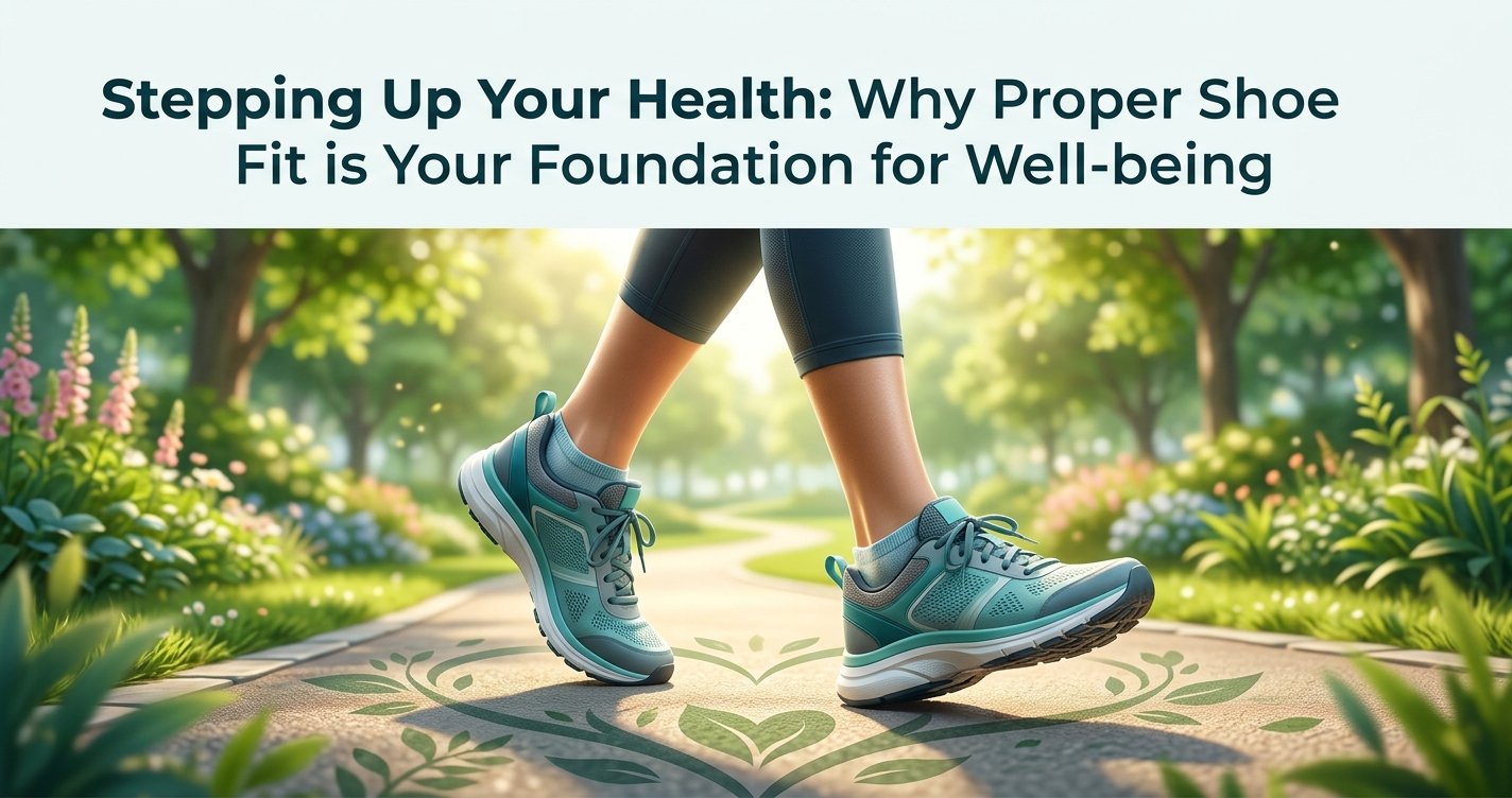 Stepping Up Your Health: Why Proper Shoe Fit is Your Foundation for Well-being
