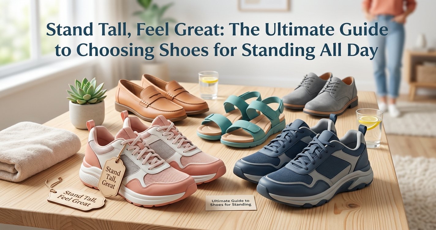 Stand Tall, Feel Great: The Ultimate Guide to Choosing Shoes for Standing All Day