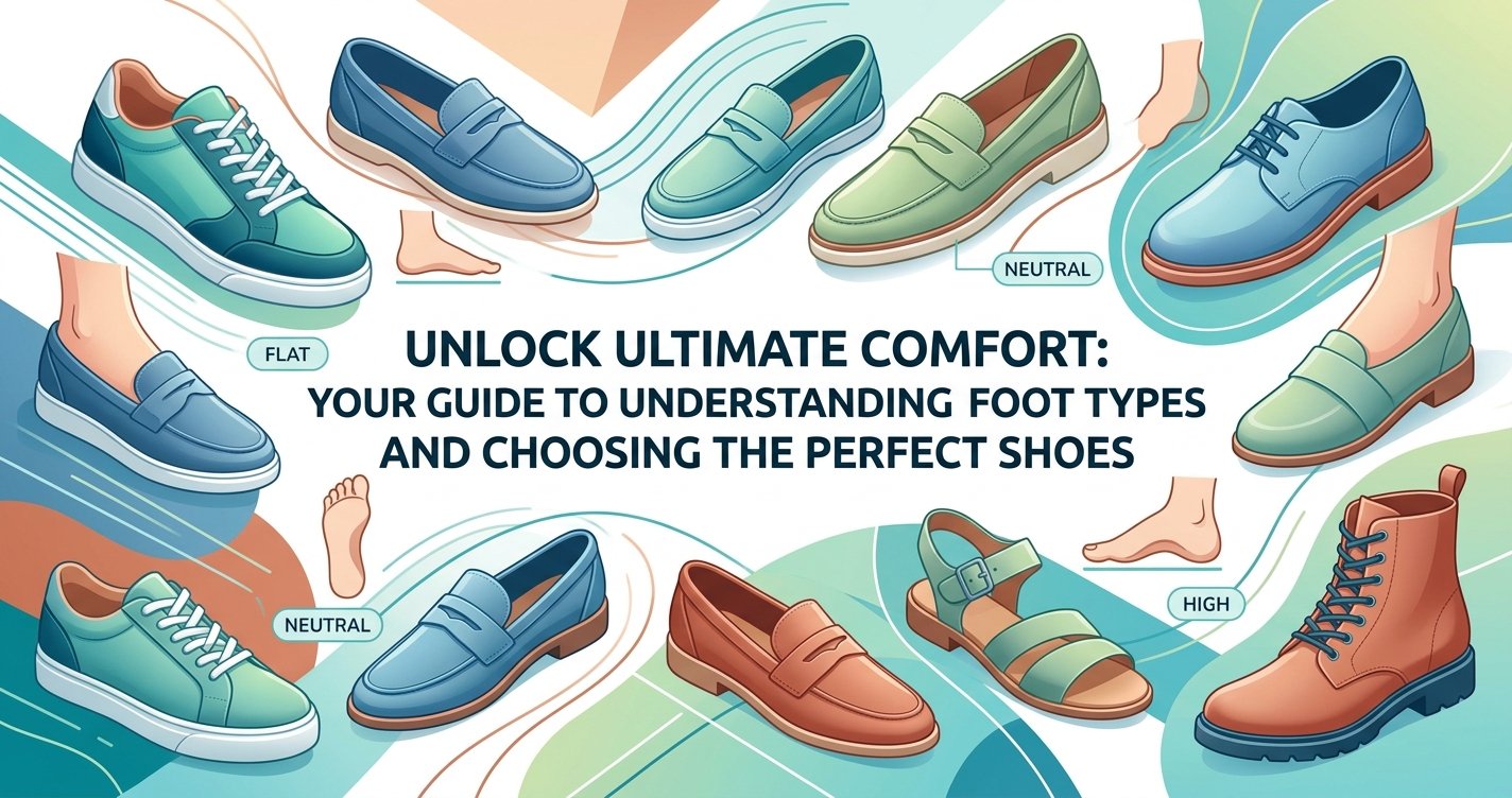 Unlock Ultimate Comfort: Your Guide to Understanding Foot Types and Choosing the Perfect Shoes
