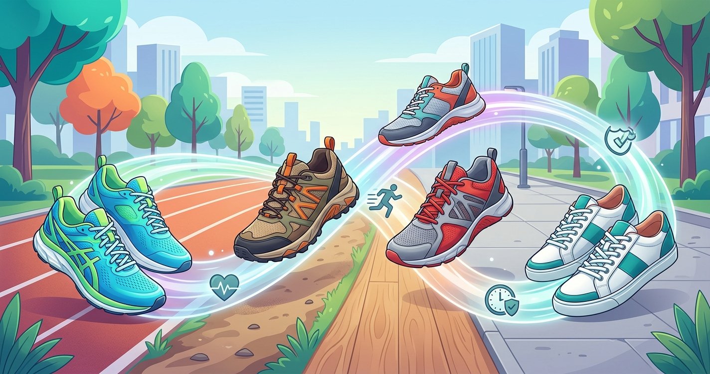 The Undeniable Power of Shoe Rotation: Boost Foot Health, Performance &amp; Longevity