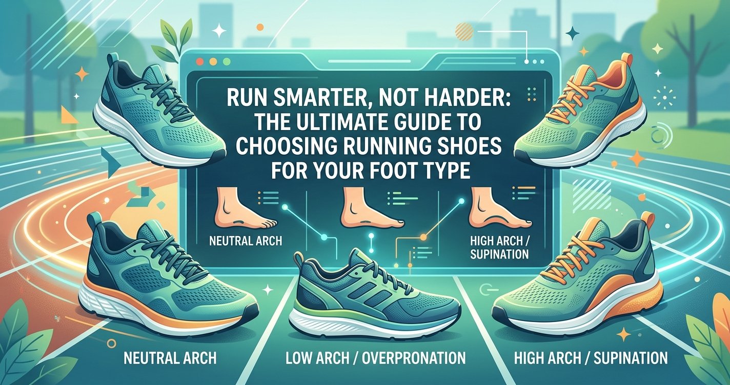 Run Smarter, Not Harder: The Ultimate Guide to Choosing Running Shoes for Your Foot Type