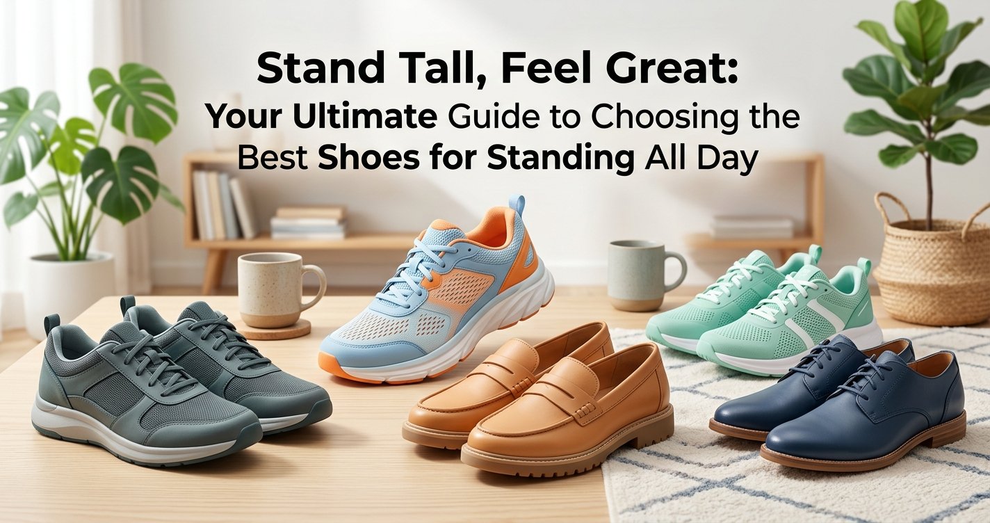 Stand Tall, Feel Great: Your Ultimate Guide to Choosing the Best Shoes for Standing All Day