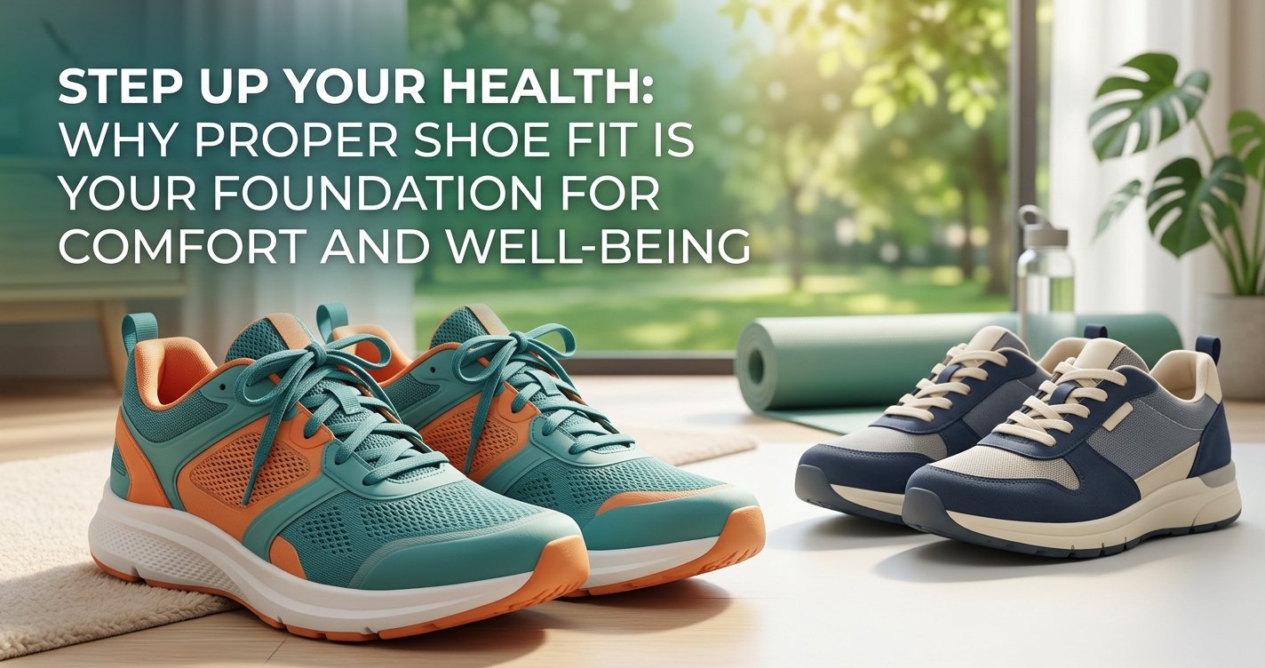 Step Up Your Health: Why Proper Shoe Fit is Your Foundation for Comfort and Well-being