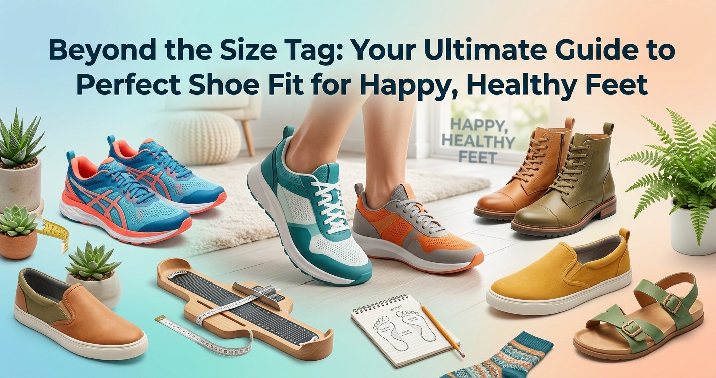 Beyond the Size Tag: Your Ultimate Guide to Perfect Shoe Fit for Happy, Healthy Feet