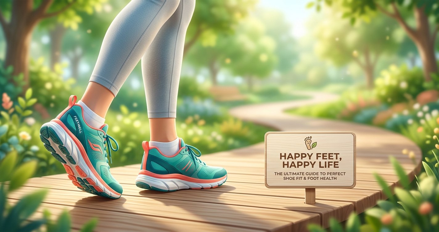 Happy Feet, Happy Life: The Ultimate Guide to Perfect Shoe Fit and Foot Health